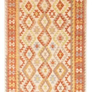 Kelimteppe - Orientalsk - 218 x 144 cm - beige