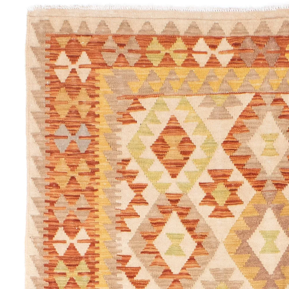 Kelimteppe - Orientalsk - 218 x 144 cm - beige