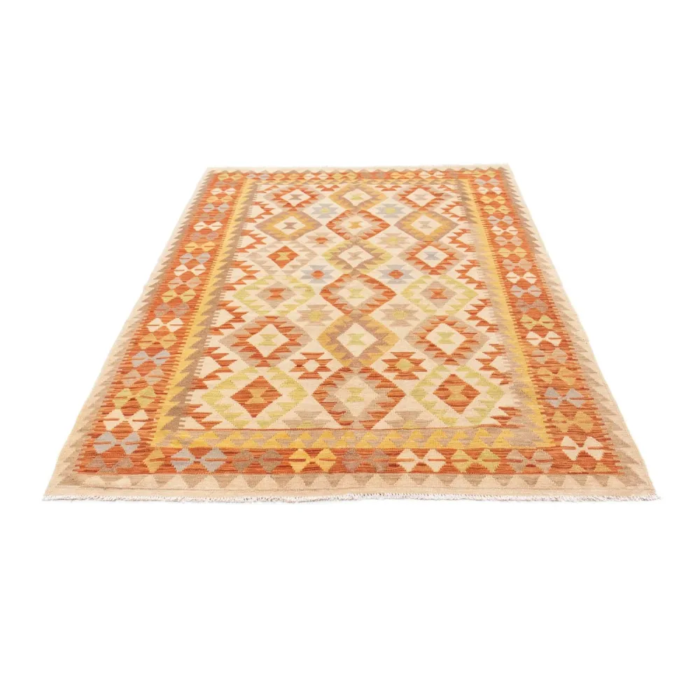 Kelimteppe - Orientalsk - 218 x 144 cm - beige