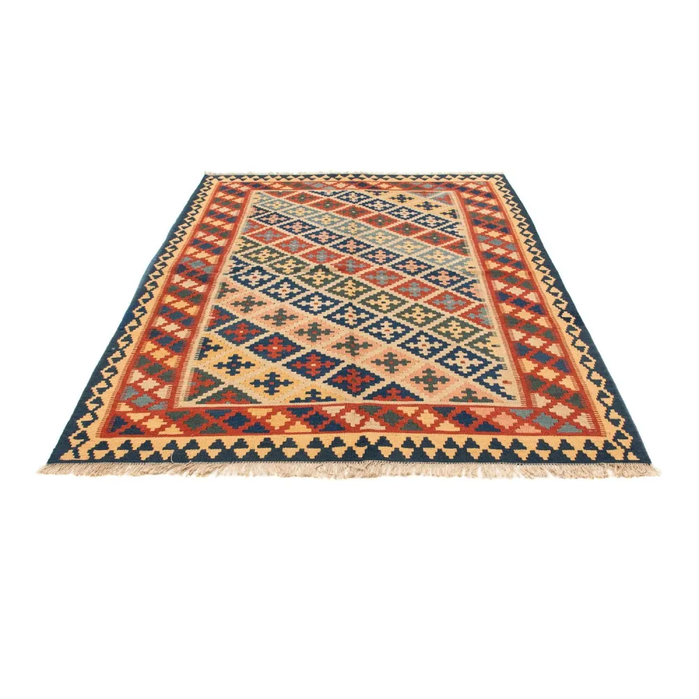 Kelimteppe - Orientalsk - 221 x 164 cm - flerfarget