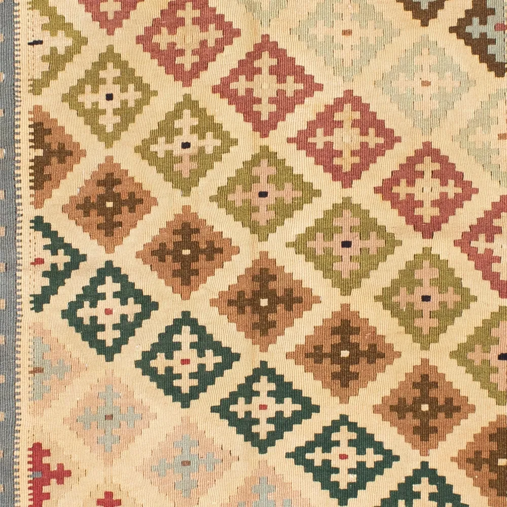 Kelimteppe - Orientalsk - 223 x 132 cm - beige