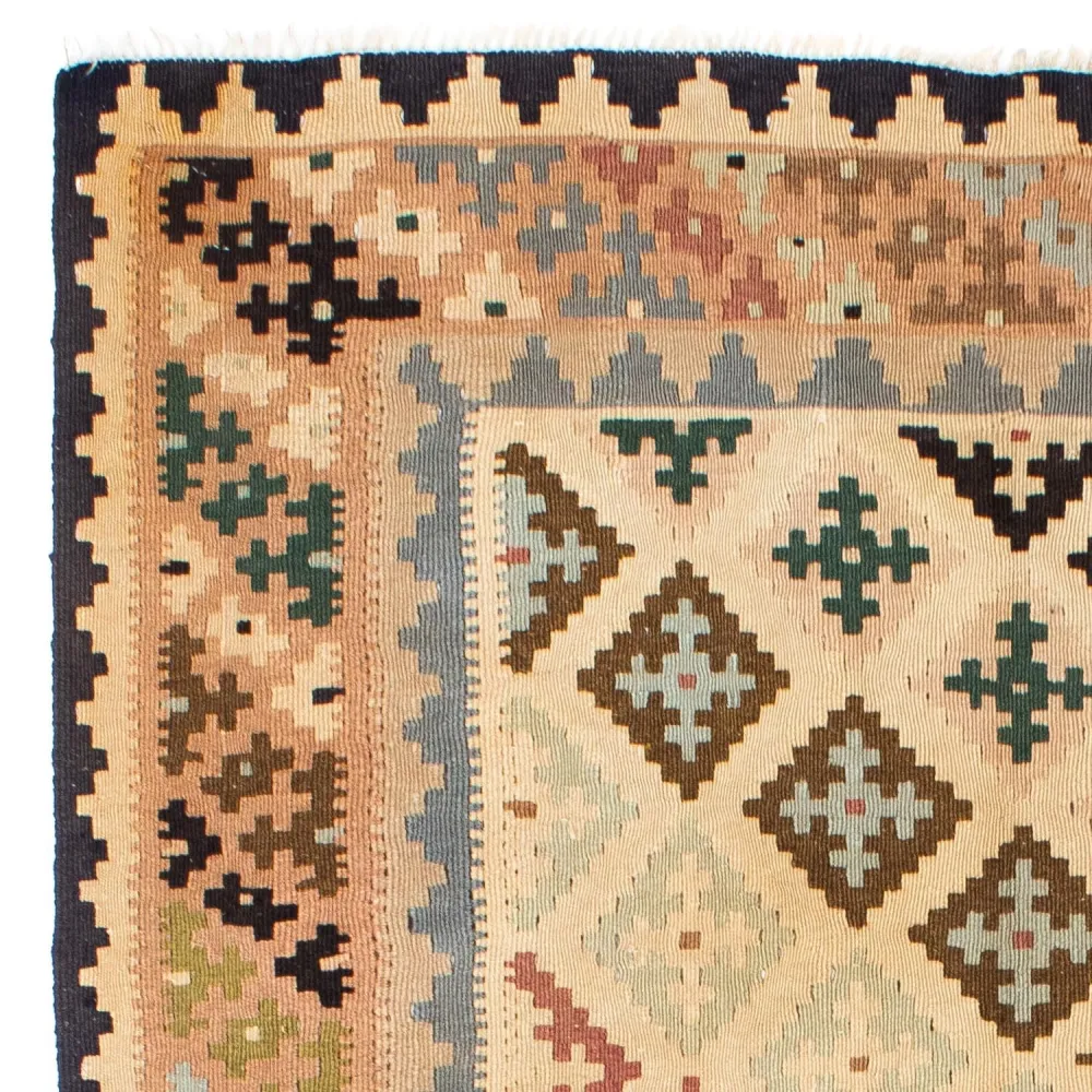 Kelimteppe - Orientalsk - 223 x 132 cm - beige