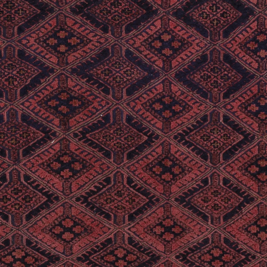 Kelimteppe - Orientalsk - 224 x 158 cm - mørk rød