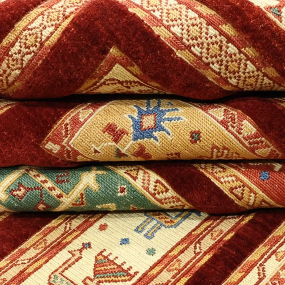 Kelimteppe - Orientalsk - 225 x 175 cm - flerfarget