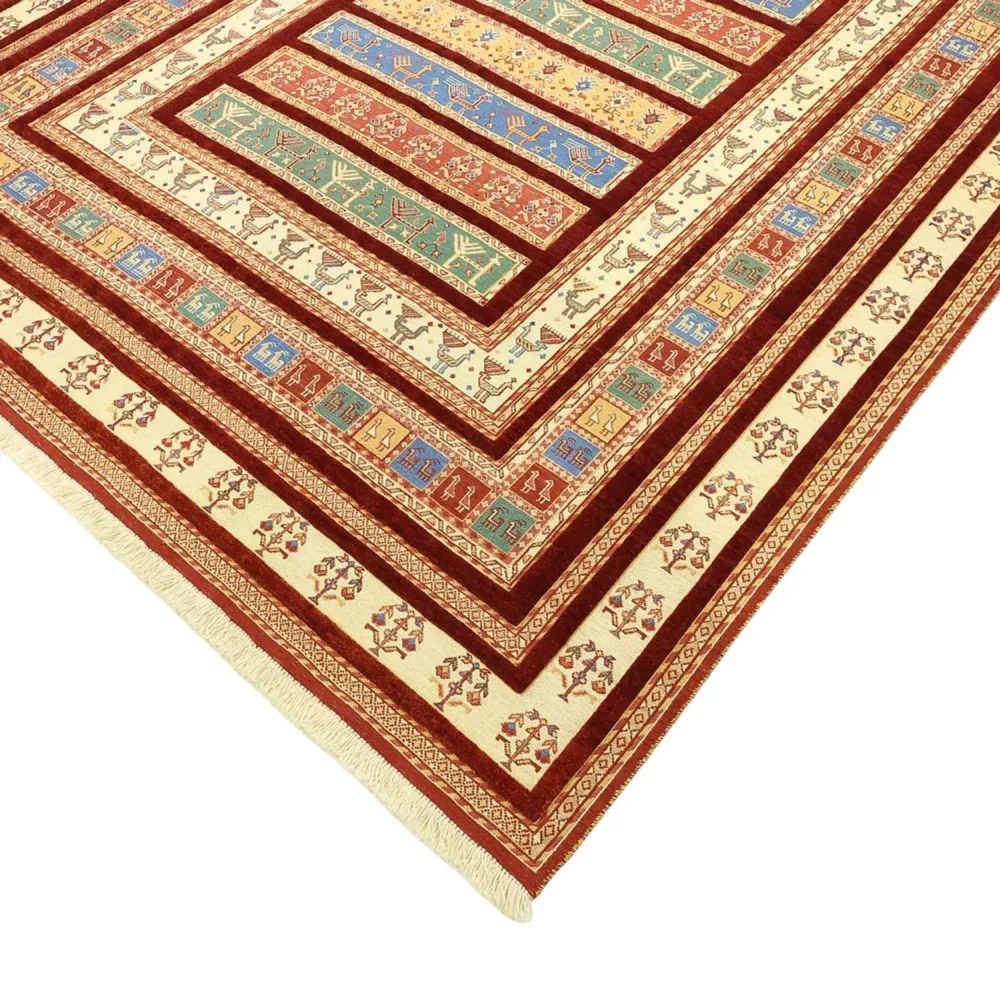 Kelimteppe - Orientalsk - 225 x 175 cm - flerfarget
