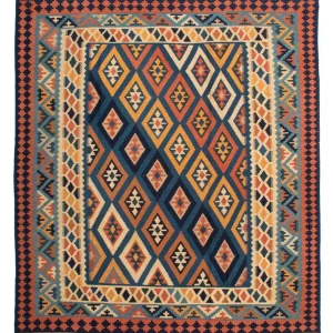 Kelimteppe - Orientalsk - 230 x 212 cm - flerfarget