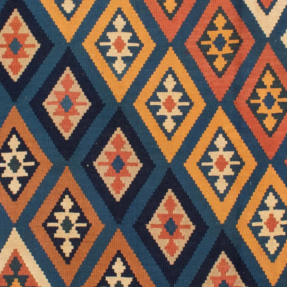 Kelimteppe - Orientalsk - 230 x 212 cm - flerfarget