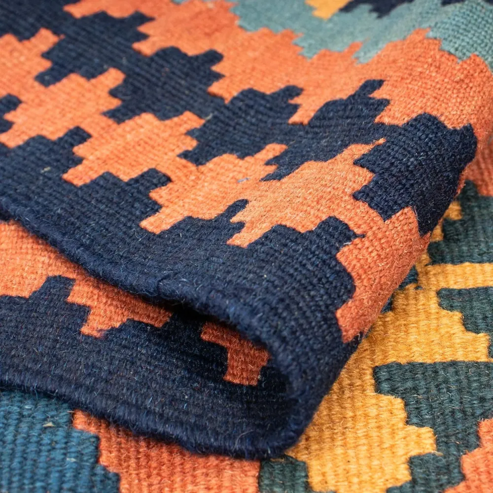 Kelimteppe - Orientalsk - 230 x 212 cm - flerfarget