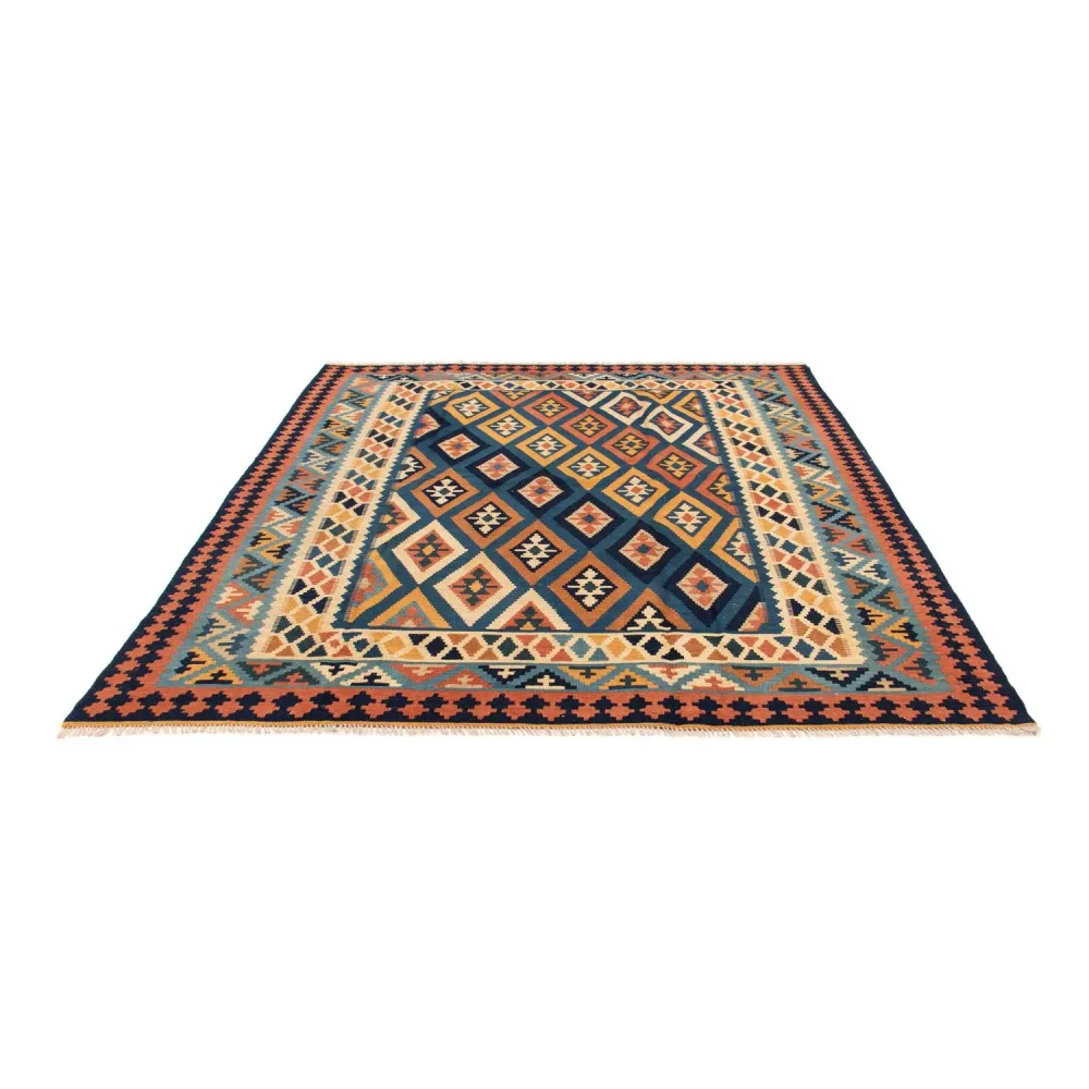 Kelimteppe - Orientalsk - 230 x 212 cm - flerfarget
