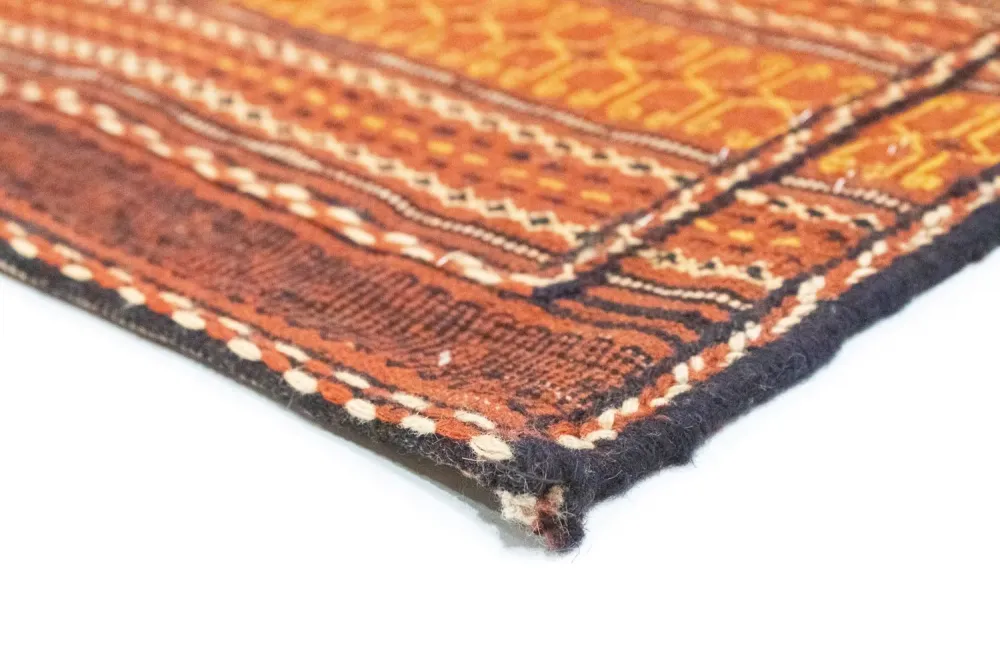 Kelimteppe - Orientalsk - 232 x 173 cm - oransje