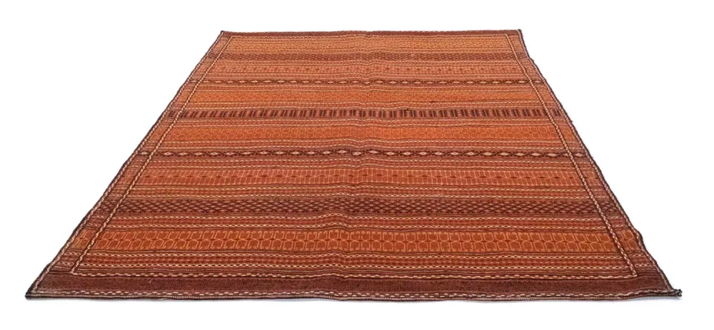 Kelimteppe - Orientalsk - 232 x 173 cm - oransje