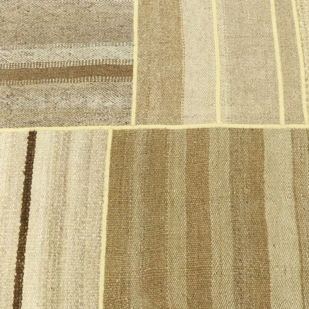 Kelimteppe - Orientalsk - 234 x 172 cm - mørk beige