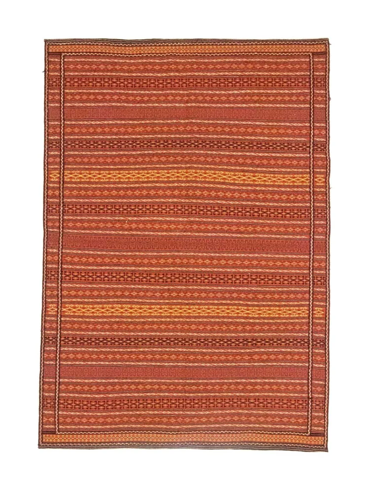 Kelimteppe - Orientalsk - 235 x 165 cm - oransje