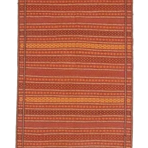 Kelimteppe - Orientalsk - 235 x 165 cm - oransje