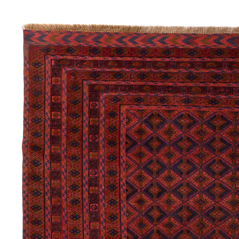 Kelimteppe - Orientalsk - 236 x 196 cm - rød
