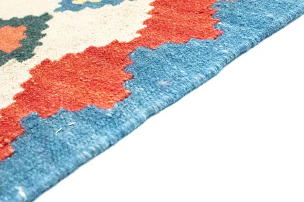 Kelimteppe - Orientalsk - 240 x 166 cm - oransje