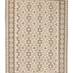 Kelimteppe - Orientalsk - 240 x 173 cm - beige