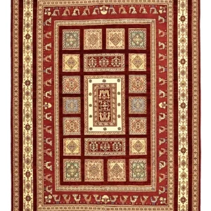 Kelimteppe - Orientalsk - 241 x 171 cm - flerfarget