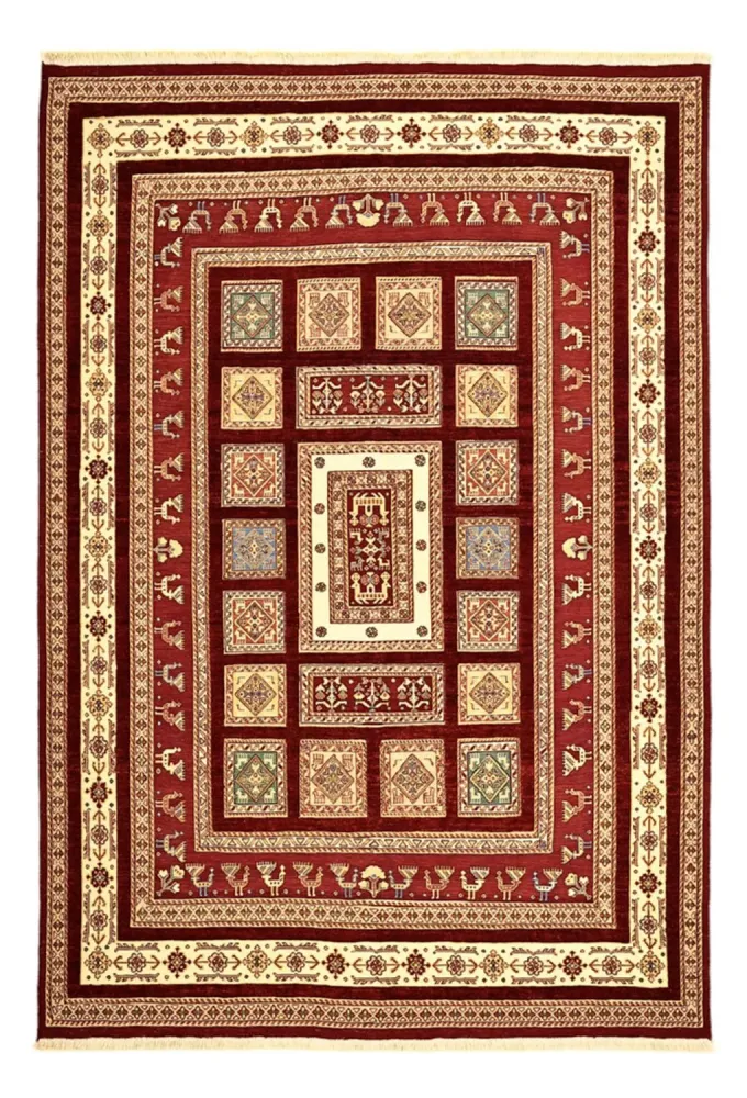 Kelimteppe - Orientalsk - 241 x 171 cm - flerfarget