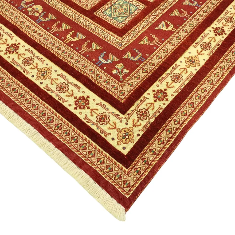 Kelimteppe - Orientalsk - 241 x 171 cm - flerfarget