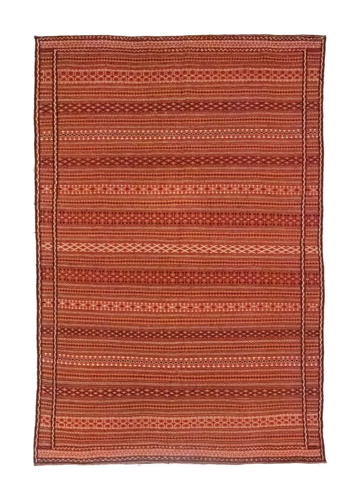 Kelimteppe - Orientalsk - 242 x 166 cm - brun