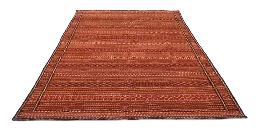 Kelimteppe - Orientalsk - 242 x 166 cm - brun