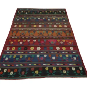 Kelimteppe - Orientalsk - 244 x 174 cm - flerfarget