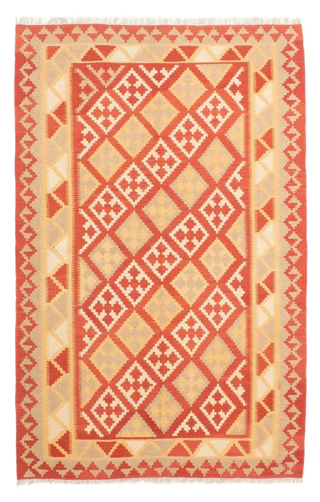 Kelimteppe - Orientalsk - 245 x 162 cm - flerfarget