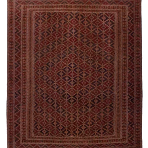Kelimteppe - Orientalsk - 245 x 206 cm - rød