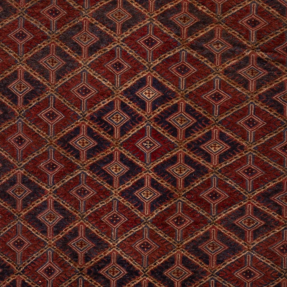 Kelimteppe - Orientalsk - 245 x 206 cm - rød