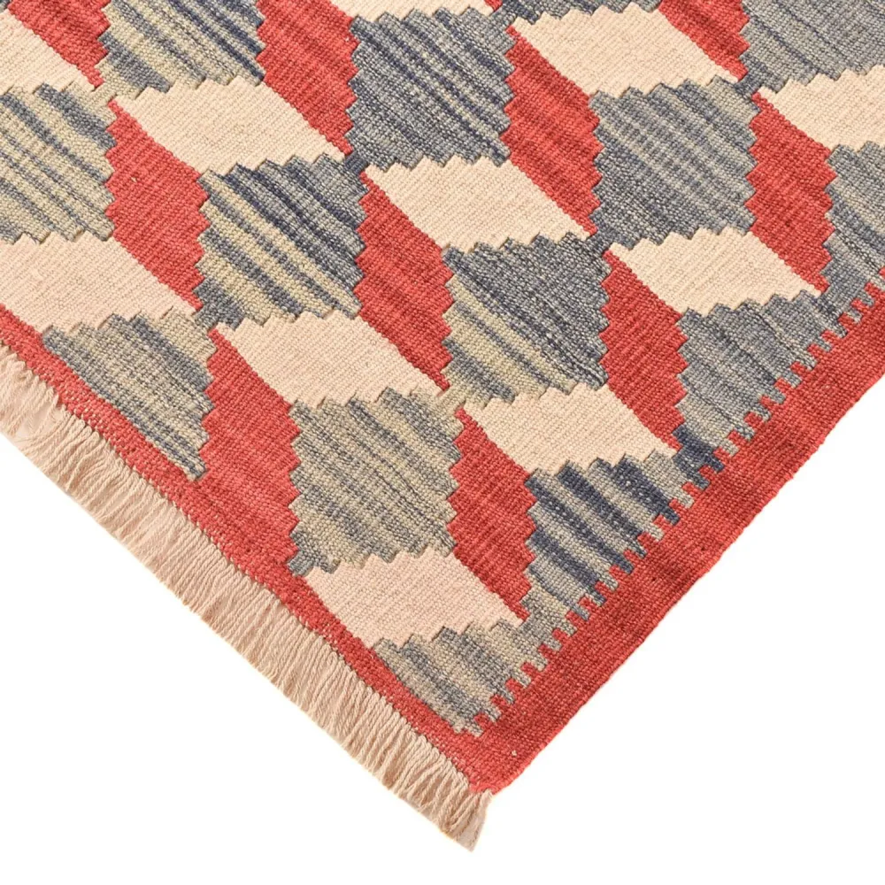 Kelimteppe - Orientalsk - 246 x 174 cm - flerfarget