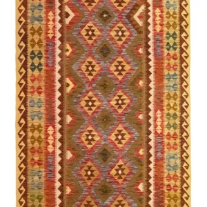 Kelimteppe - Orientalsk - 256 x 151 cm - brun