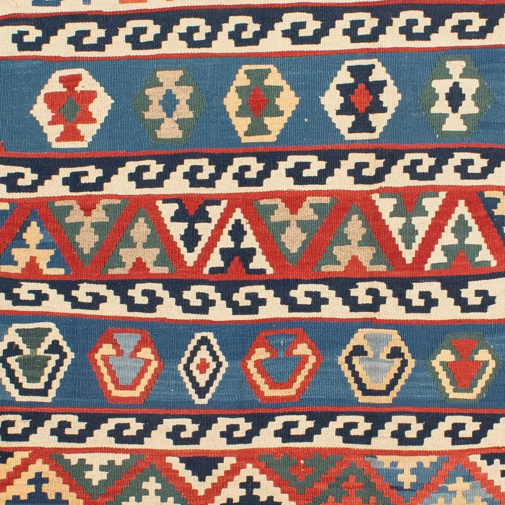 Kelimteppe - Orientalsk - 263 x 193 cm - flerfarget