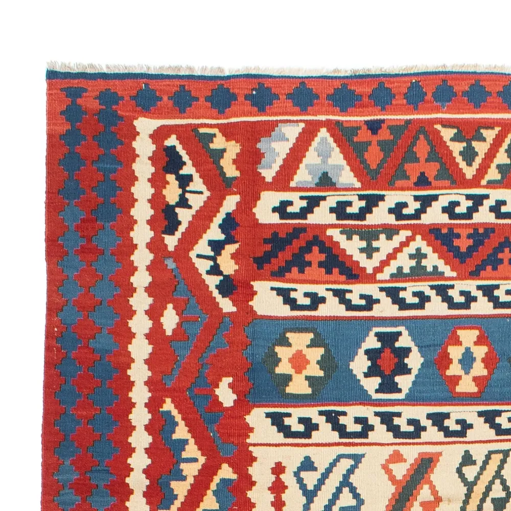 Kelimteppe - Orientalsk - 263 x 193 cm - flerfarget