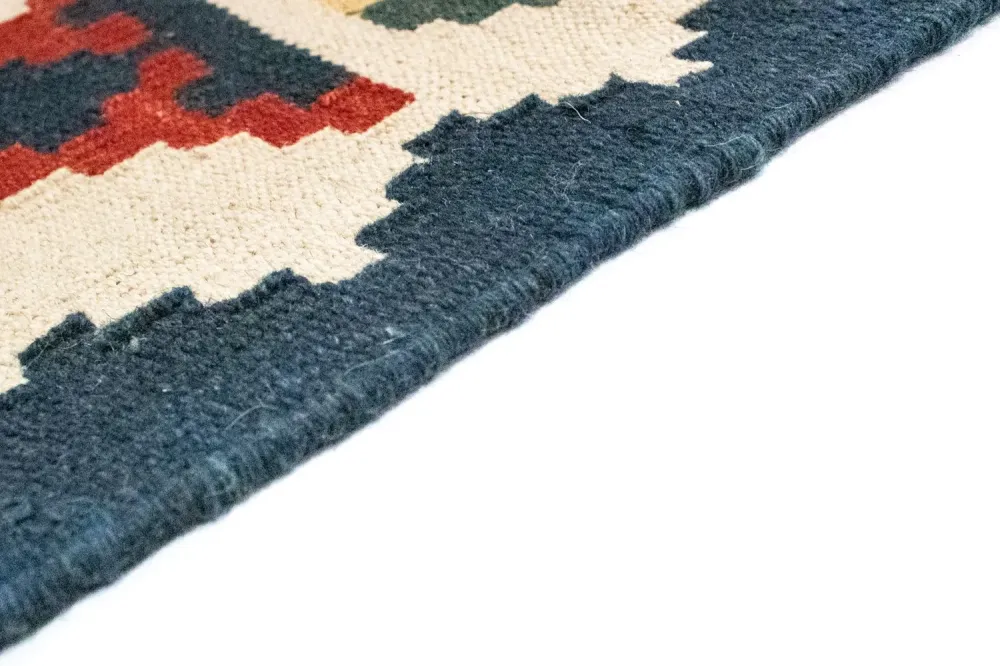 Kelimteppe - Orientalsk - 265 x 175 cm - oransje