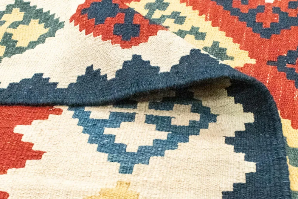Kelimteppe - Orientalsk - 265 x 175 cm - oransje