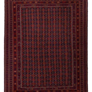 Kelimteppe - Orientalsk - 265 x 209 cm - rød
