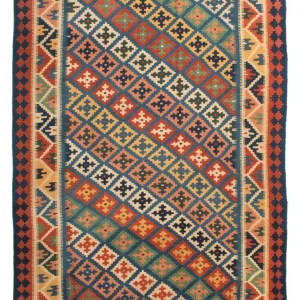 Kelimteppe - Orientalsk - 273 x 191 cm - flerfarget