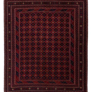 Kelimteppe - Orientalsk - 273 x 207 cm - rød