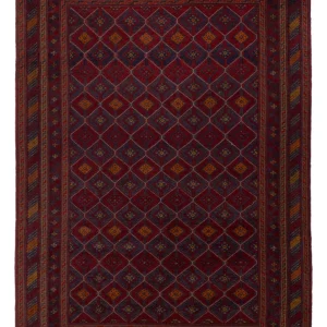 Kelimteppe - Orientalsk - 278 x 205 cm - rød