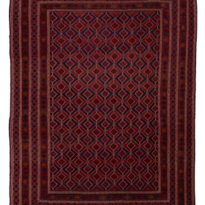 Kelimteppe - Orientalsk - 283 x 212 cm - rød