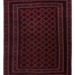 Kelimteppe - Orientalsk - 284 x 210 cm - rød