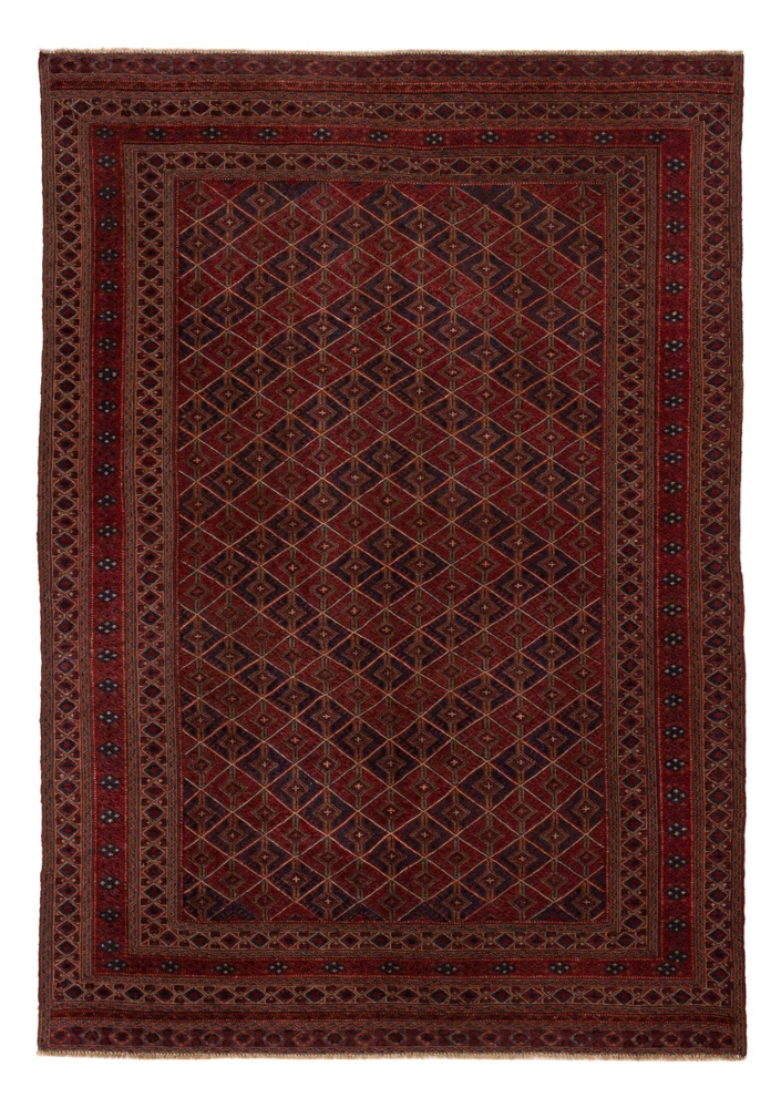 Kelimteppe - Orientalsk - 285 x 197 cm - rød