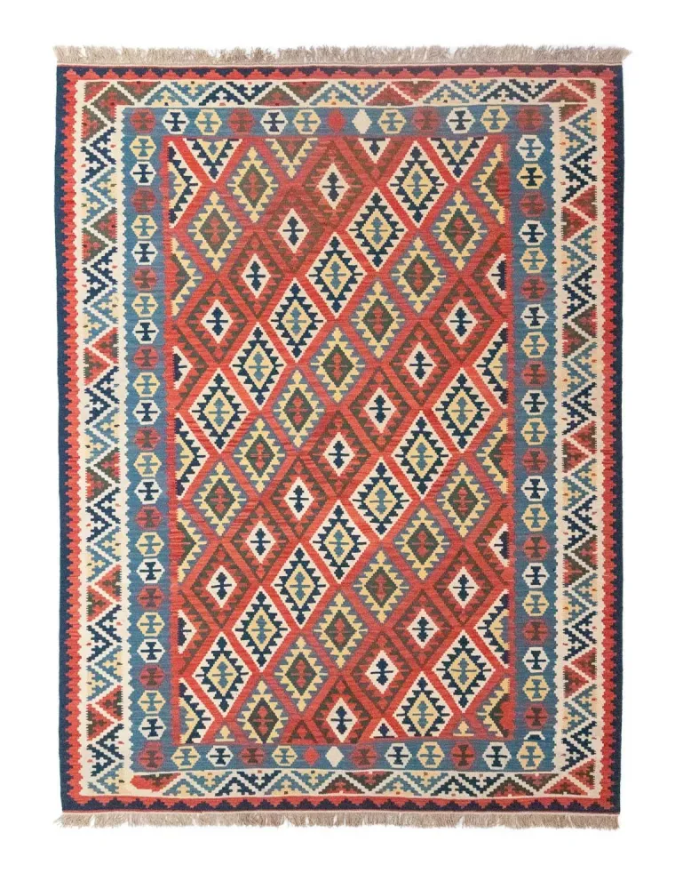 Kelimteppe - Orientalsk - 290 x 211 cm - rød