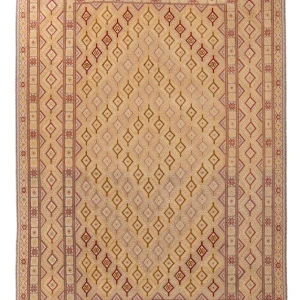 Kelimteppe - Orientalsk - 292 x 187 cm - beige