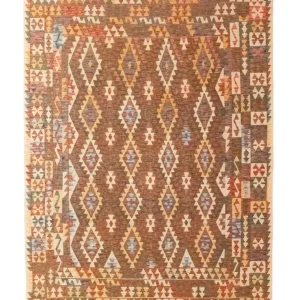 Kelimteppe - Orientalsk - 295 x 202 cm - brun