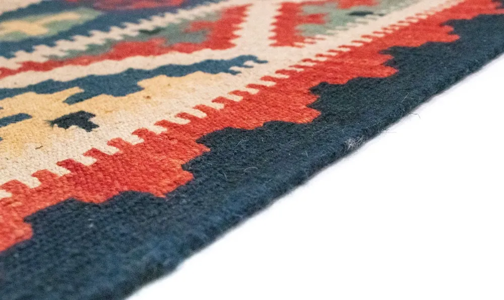 Kelimteppe - Orientalsk - 297 x 202 cm - oransje