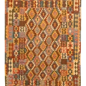 Kelimteppe - Orientalsk - 298 x 198 cm - brun