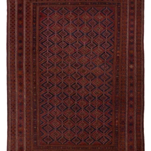 Kelimteppe - Orientalsk - 300 x 205 cm - rød