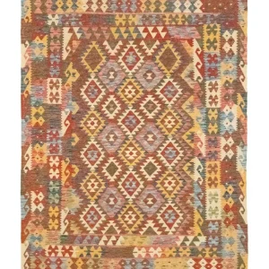 Kelimteppe - Orientalsk - 300 x 207 cm - brun